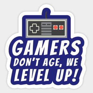 Gamers Birthday Sticker